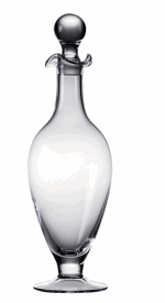 DARTINGTON CRYSTAL RACHAEL FOOTED DECANTER